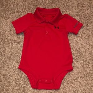 6-9 months Under Armour Collared Bodysuit